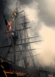 HMS Bounty Battle Smoke 0104