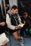 No Pants 2013, Barcelona. 	