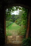 Along the terrace...