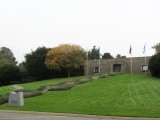 heading southwest toward Bretagne, we stop at the German ossuary near Huisnes-sur-Mer
