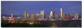 Austin skyline at Christmas 2012