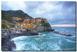 The Cinque Terre - Morning Storms over Manarola