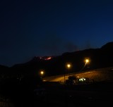 Lightning-caused fire near home