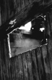 Old Barn Door, Iowa, 1973