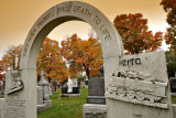 Fall Colors at Notre Dame Cemetery