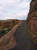 On the way to Delicate Arch, 5:50pm