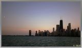 ...sunset in windy city