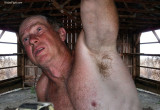 hairy armpits redneck woodsman working.jpg