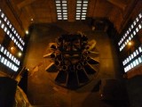 Looking down from the top of the bell chamber