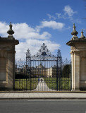 Trinity College - garden gate