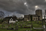 December 15 - Church of St Lawrence with Maudes Cottage (HDR)