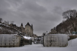 13 February - The lock's frozen!