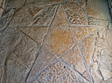 Star rockwork on porch floor of original Superintendents house 