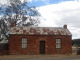 Abandoned farm cottage seen on the road to Maldon