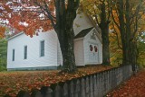 Hinkle Mtn Church Autumn Profile View tb0912wcr.jpg