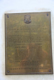 Sign at the Rizal Shrine describing the restoration of Dr. José Rizal's cell.