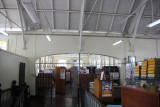 The top floor of the National Library.