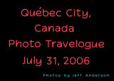 Qubec City, Canada cover page.