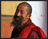 A Happy Monk.