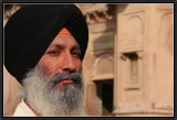 Portrait of a Proud Sikh. Bikaner Fort.