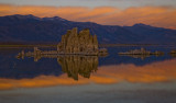 Peachy Dawn at Mono Lake