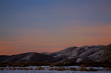 Twilight on Washoe Hills