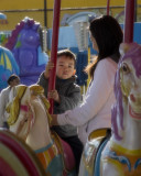 First carousel ride