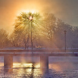 Misty Canal 20130211