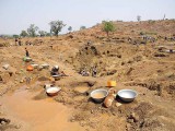Gold mining at Kassola, near Tiébélé, Centre-Sud Region, Burkina Faso
