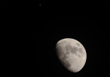 Moon and Jupiter Conjunction