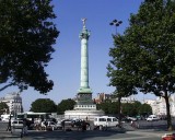 ParisPlace de la Bastille et la colonne de Juillet