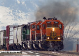 BNSF 1892 North Longmont Switch At Highland, CO