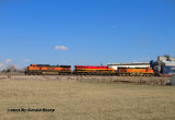 BNSF 1000 North At The South Siding Switch Longs Peak