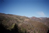 Cone Peak in the distance- heading up