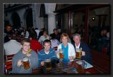 Sampling the fare at the Hofbrauhaus