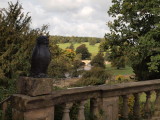 BRIDGE OVER THE RIVER LEADING TO CHATSWORTH HOUSE