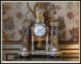 Louis XVI Portico Clock
