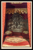 Detail of the gala bed of the comte de Chamborg
