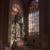 Gothic Stained-Glass Window