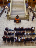 Press Conference, Georgia State Capitol, Atlanta, Georgia, 2013