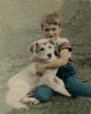 Glenn at lake 5 years old after