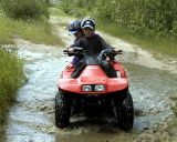 Road to Long Lake very Wet