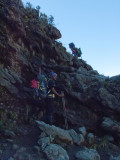Climbing the wall