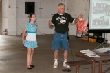 Glen the Auctioneer & Abigail M, his Assitant