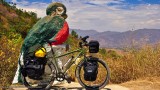 392    Micheal touring Guatemala - Surly Troll touring bike