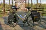 084 Alika - Touring Iowa USA - Surly Long Haul Trucker touring bike