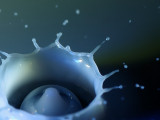 Milk Drop Bubble
