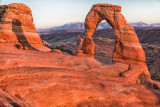 Delicate Arch at Sunset