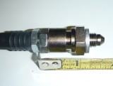 Jam nut & Adapter on rear brake hose