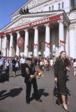 Veterans Day (May 9), 1984, in front of Bolshoi Theater, Moscow